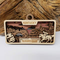 Kentucky State License Plate Ornament