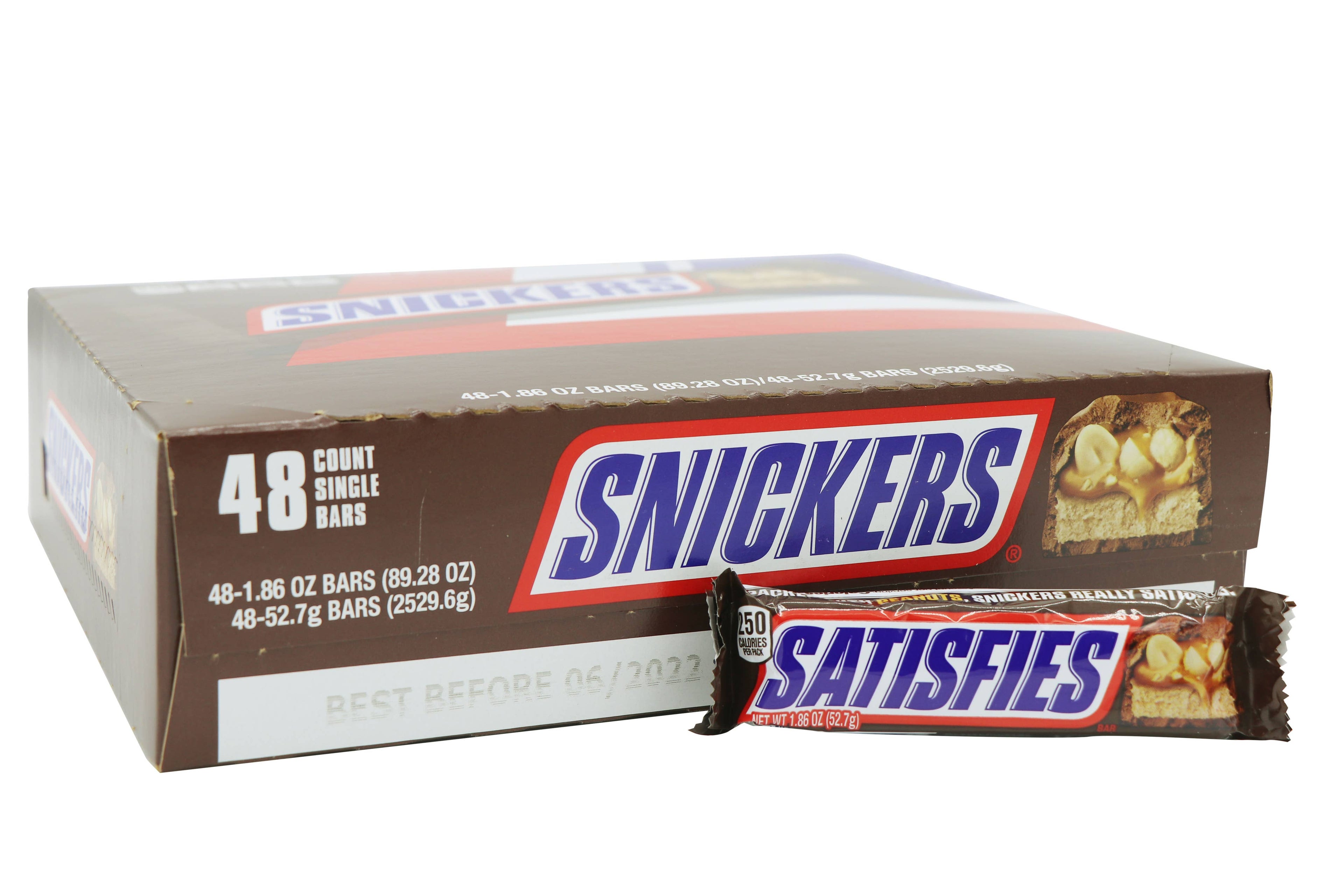 Snickers, 1.86oz Bar, 48ct Case