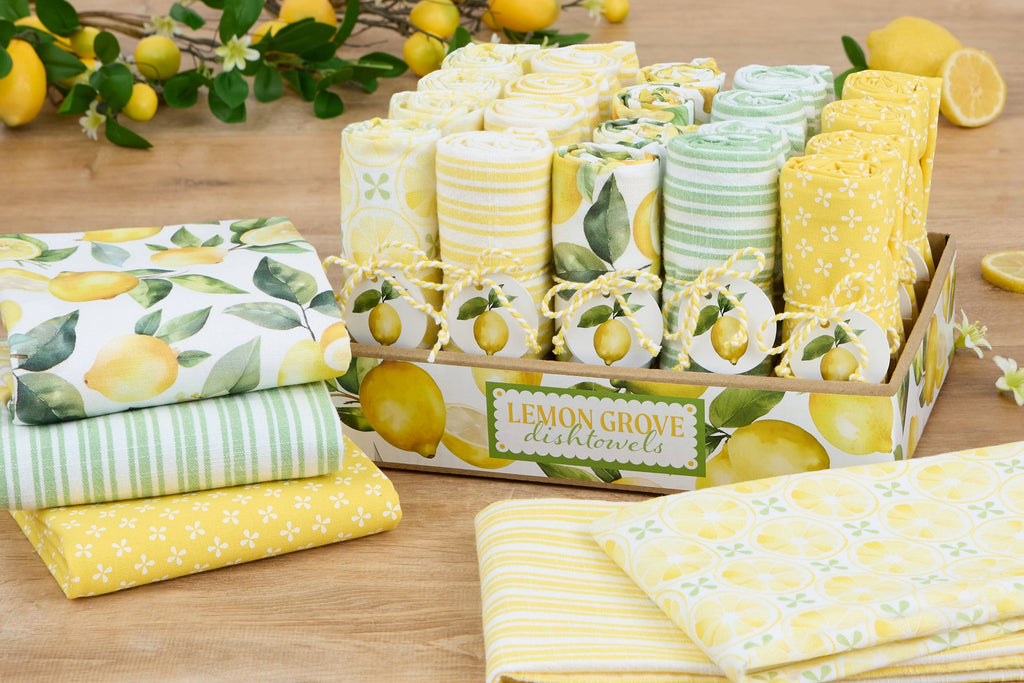 Lemon Grove Assorted Dishtowels- PDQ