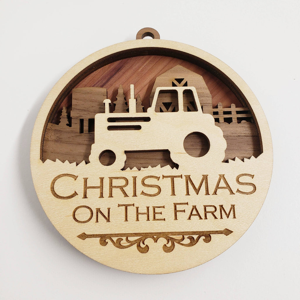 Christmas on the Farm - Tractor