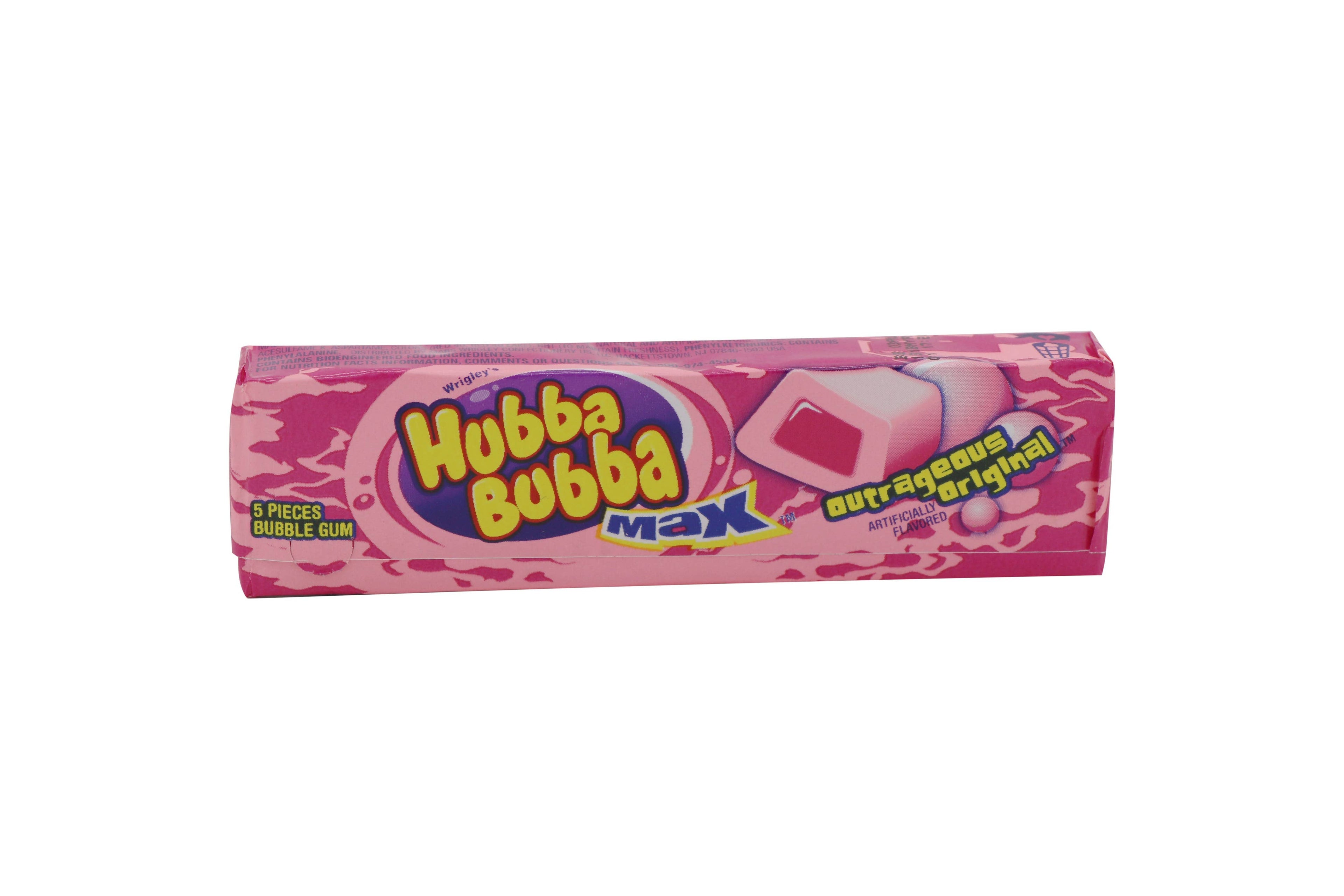 Hubba Bubba Max Original Bubble Gum, 18ct