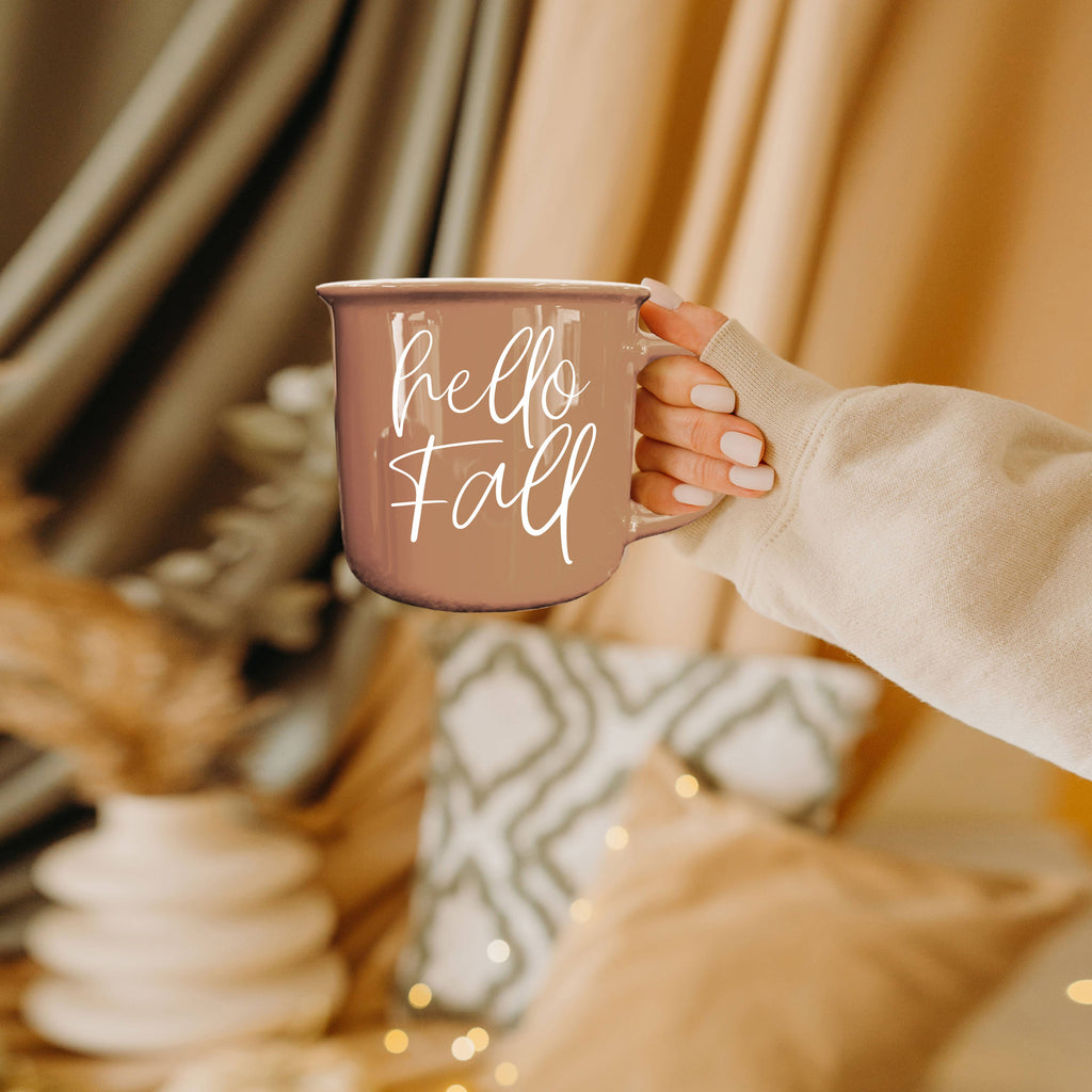 Hello Pumpkin Orange Fall Coffee Cup Pumpkin Spice Lover Mug