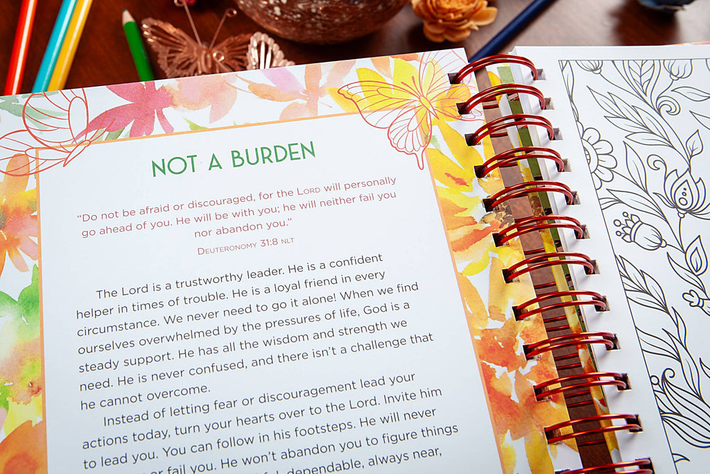 Words to Warm a Woman's Heart (Devotional Coloring Book)