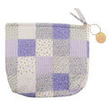 "Violet Dreams" - Designer Quilted Cosmetic Bag
