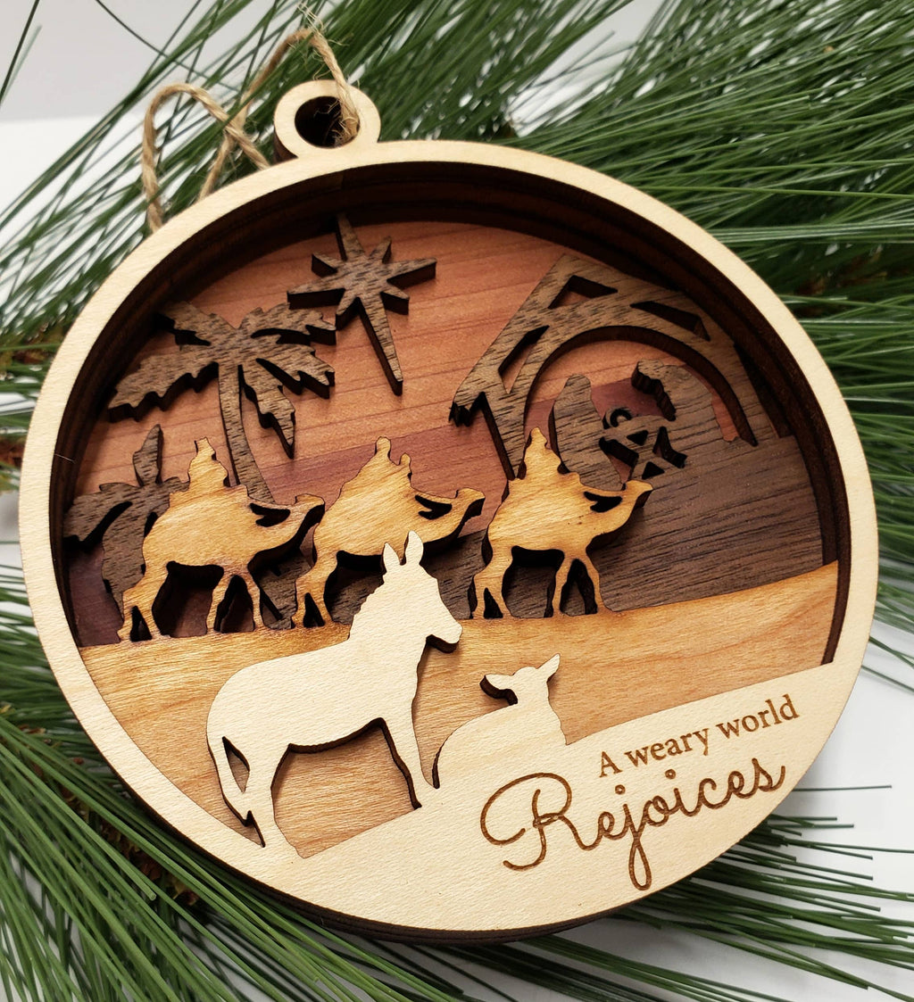 Four-Layer Nativity Ornament