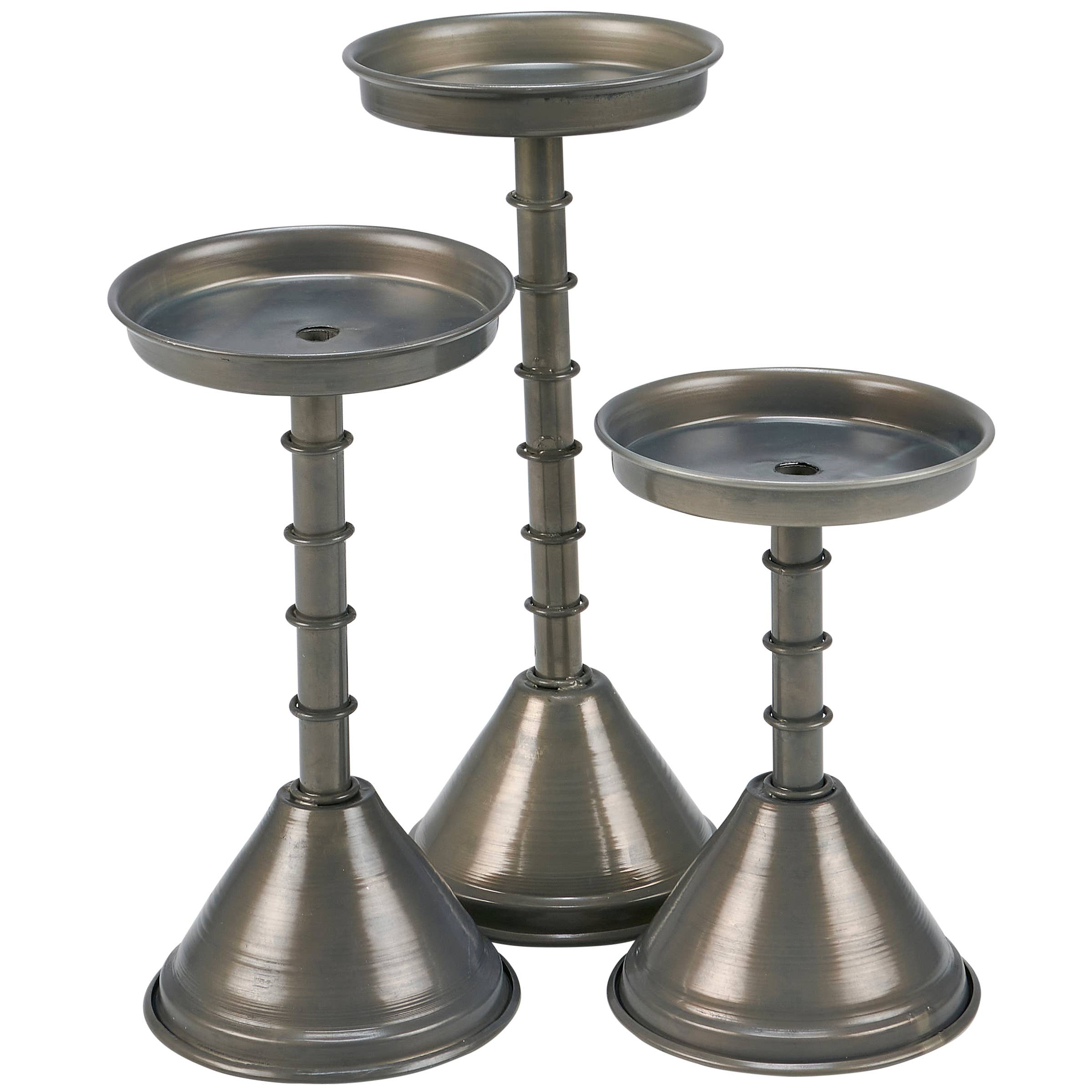 Funnels Candle Holder Set