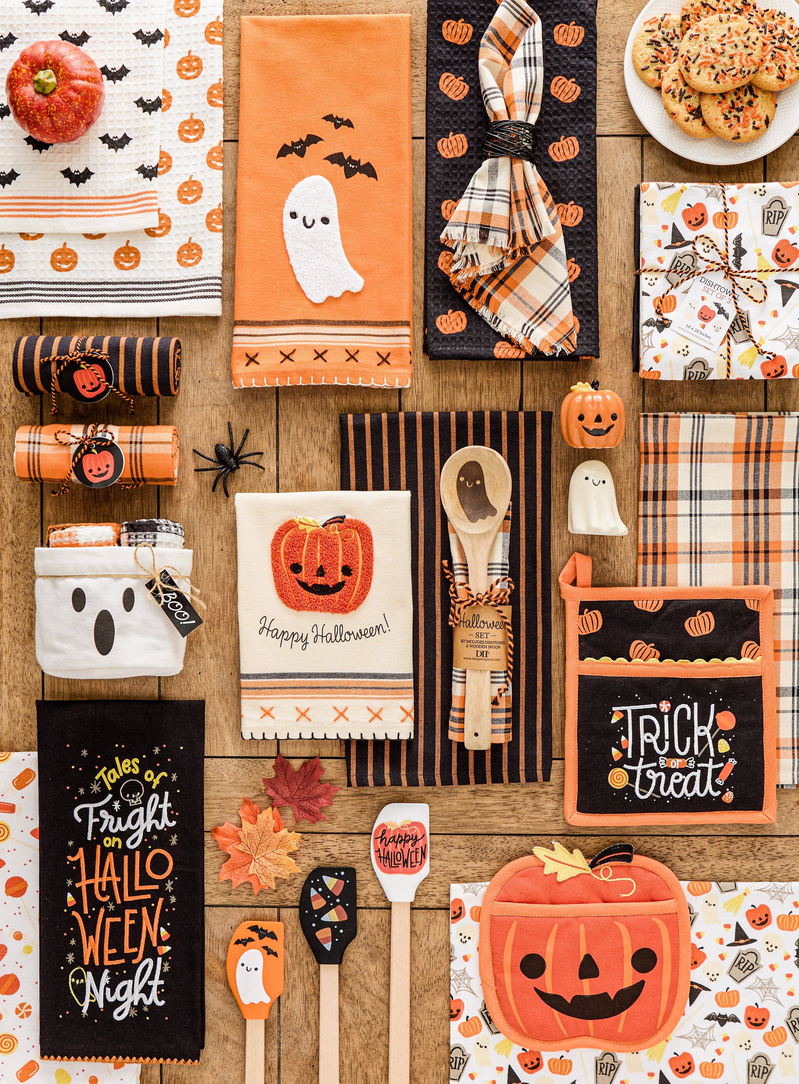 Halloween Assorted Dishtowels- PDQ