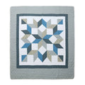 Virah Bella "Starry Elegance" Quilted Throw Blanket
