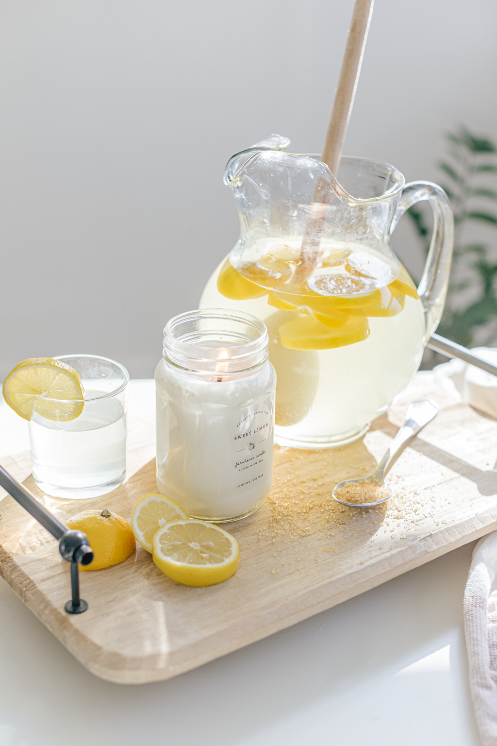 Sweet Lemon - Soy Wax Mason Jar Candle