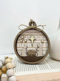 Away in the Manger Ornament or Gift Tag