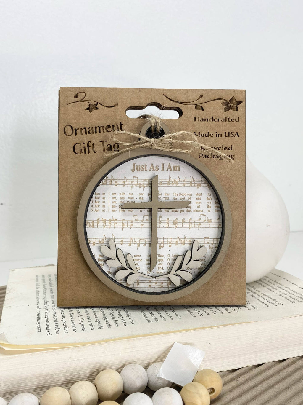 Just As I Am Ornament or Gift Tag