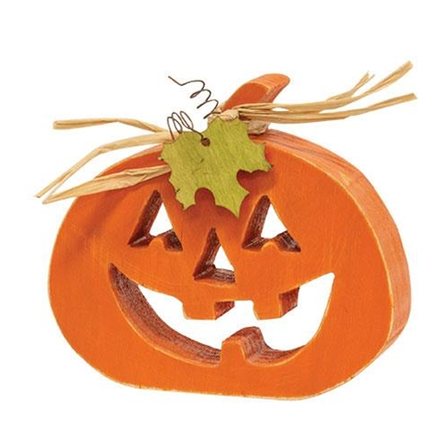 3/Set, Cutout Jack O Lantern Chunky Sitters