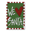 We Love Santa Flag