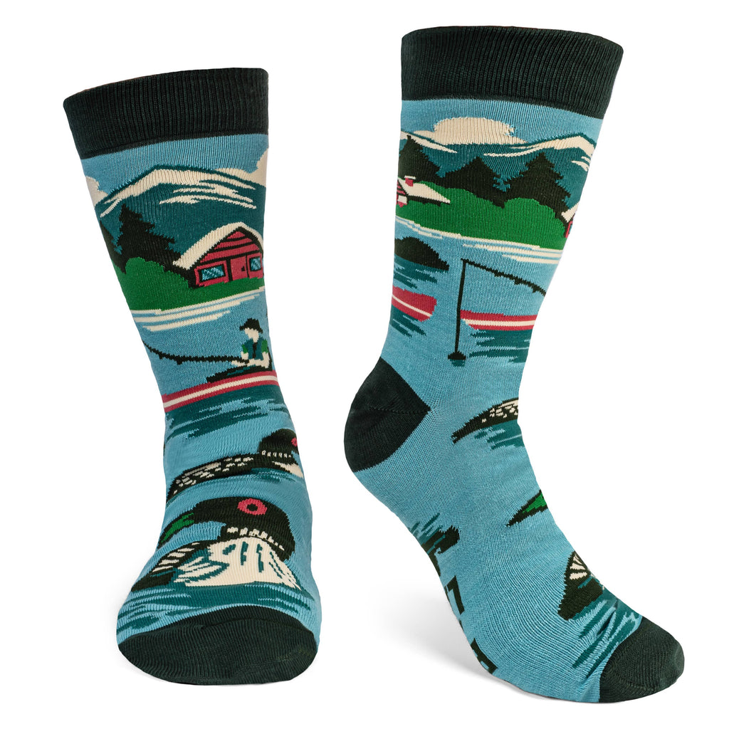 Life Is Better At The Lake Socks