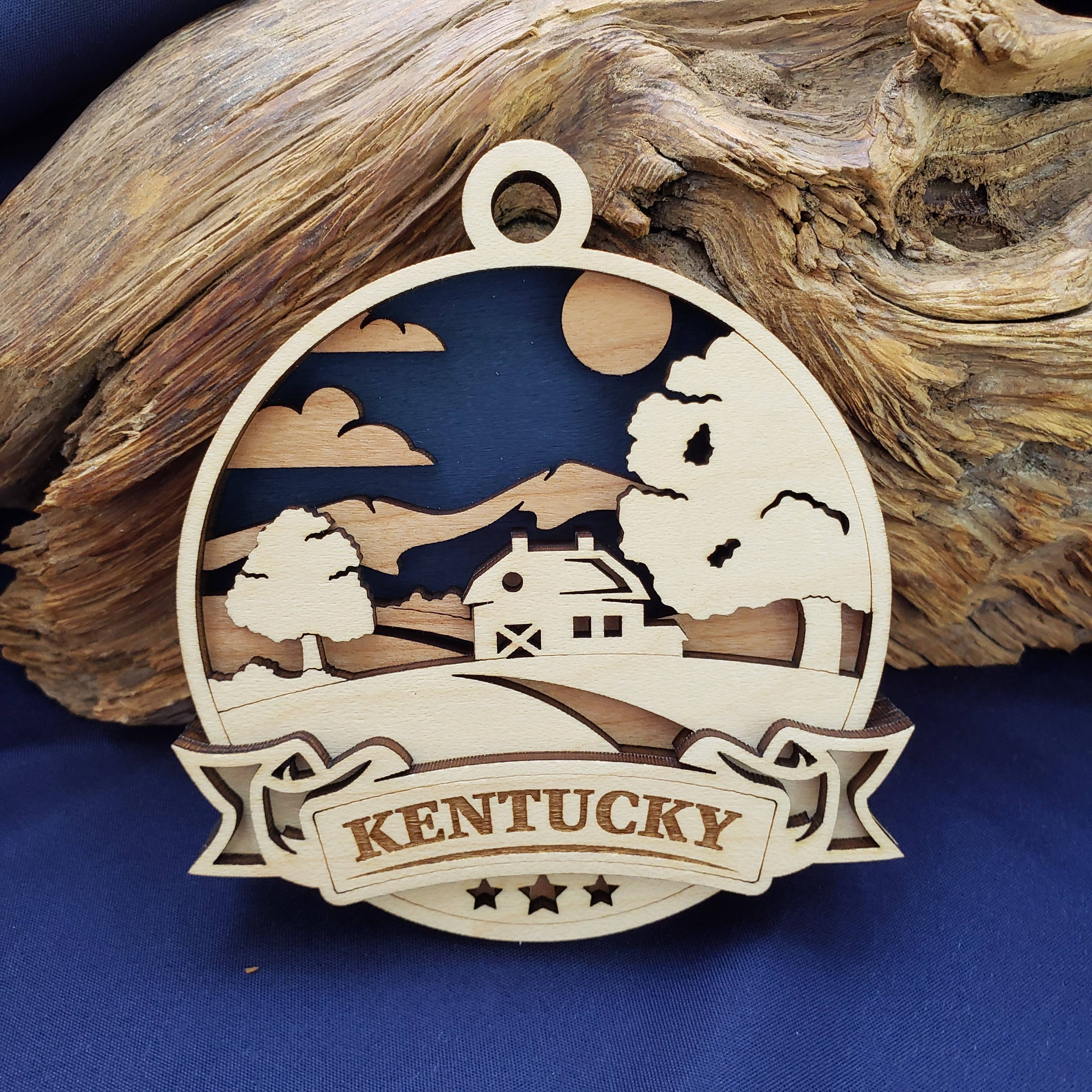 Discover Kentucky State Ornament