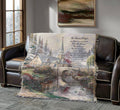 The Lord's Prayer Woven Tapestry Throw