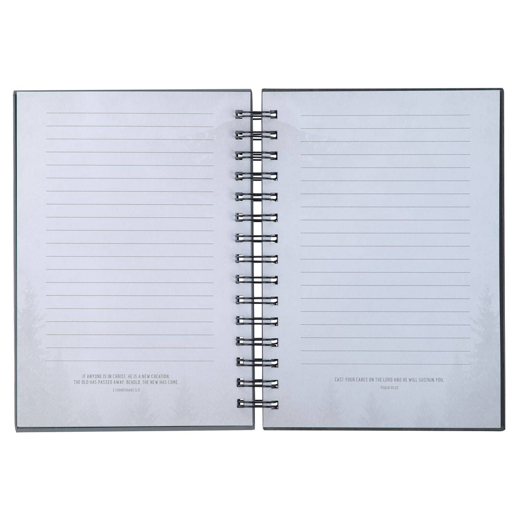 Journal Wirebound Gray Stand Firm 1 Cor. 16:13