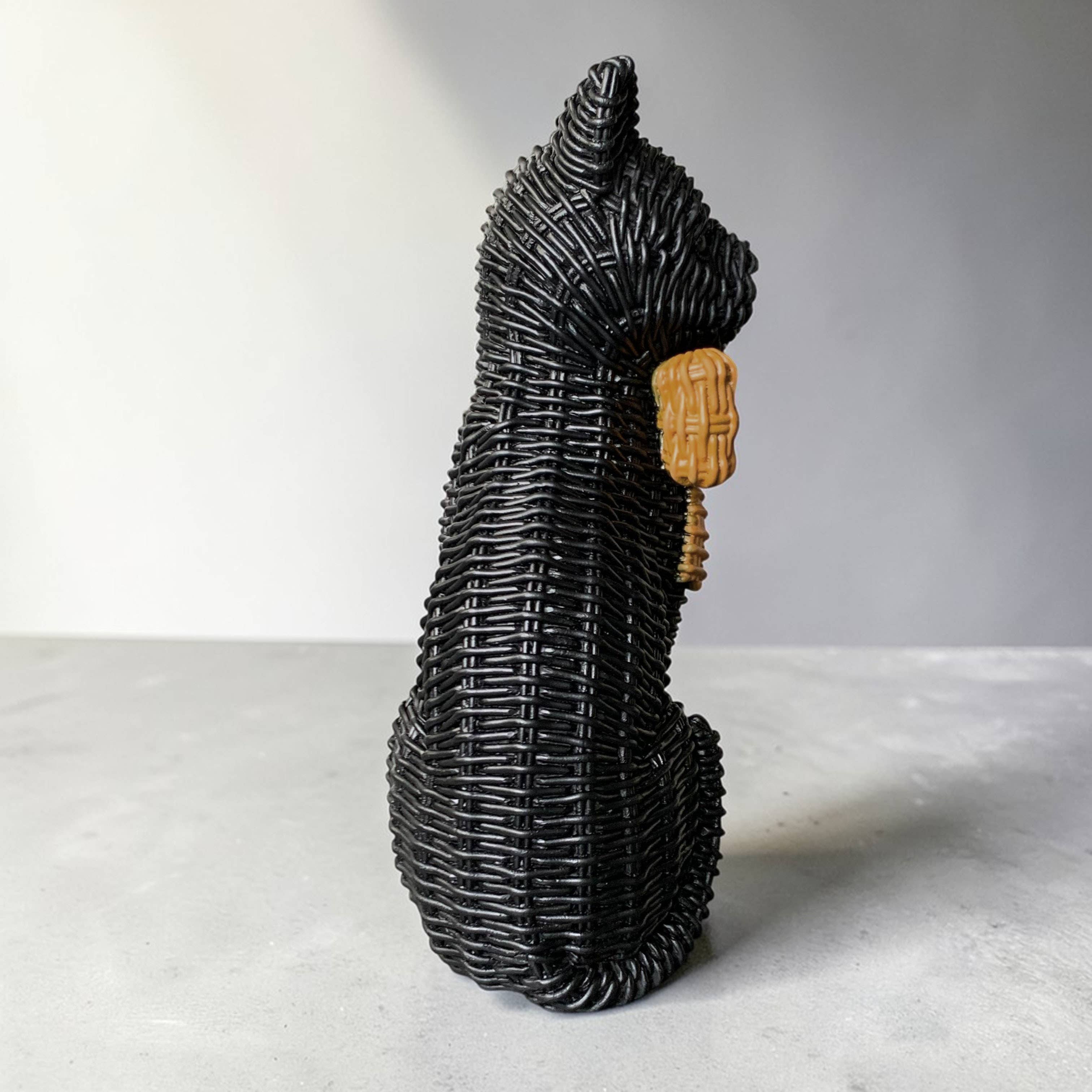 Spooky Shelf Accent Cute Farmhouse Halloween Black Cat Decor