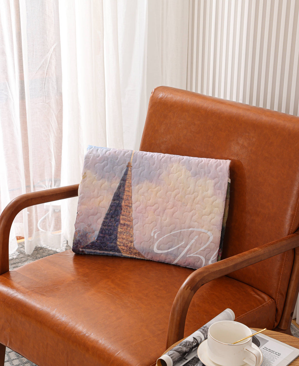 Blessed Are They Who Mourn Inspirational Quilted Throw