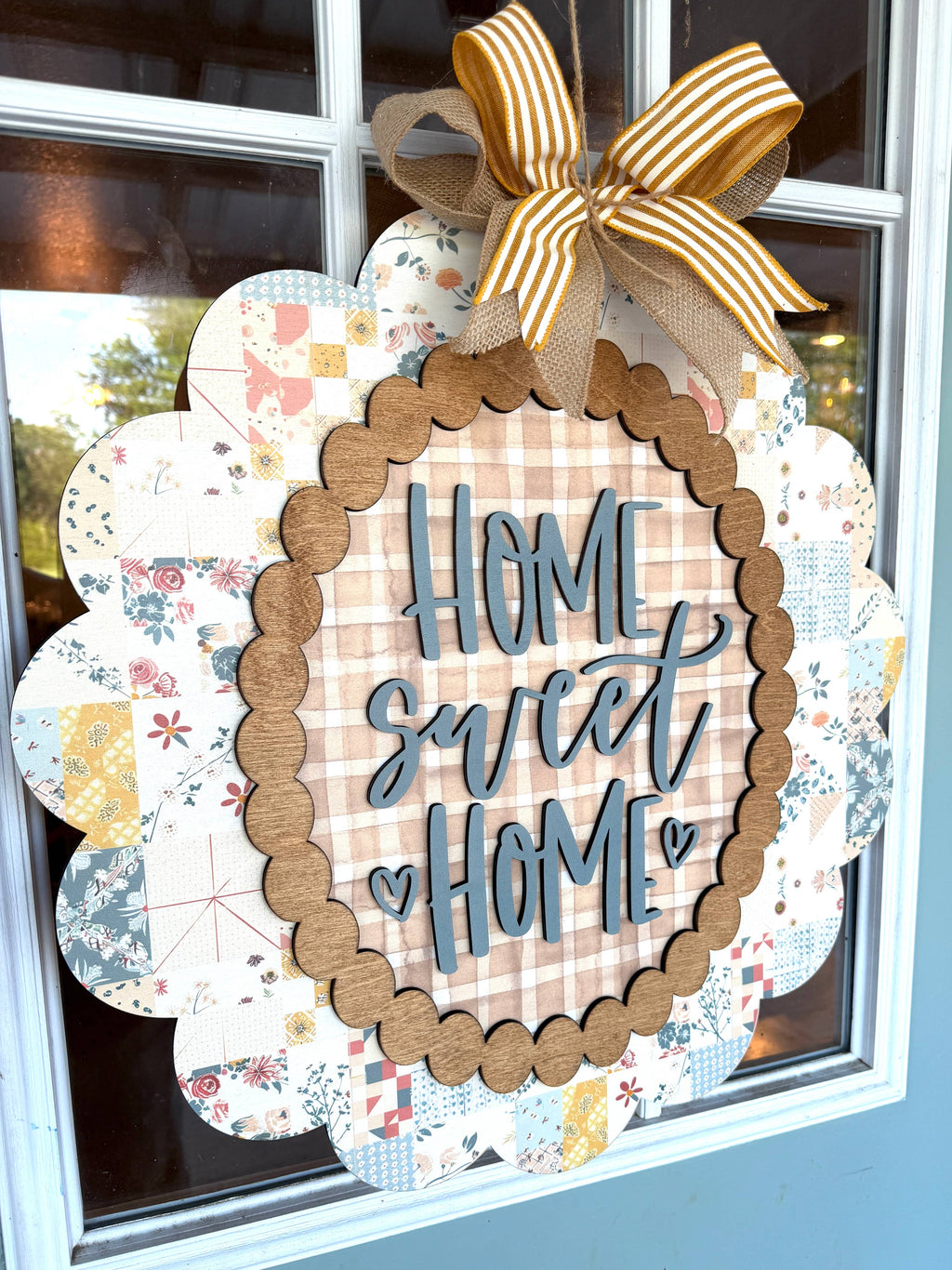 HOME SWEET HOME VINTAGE QUILT