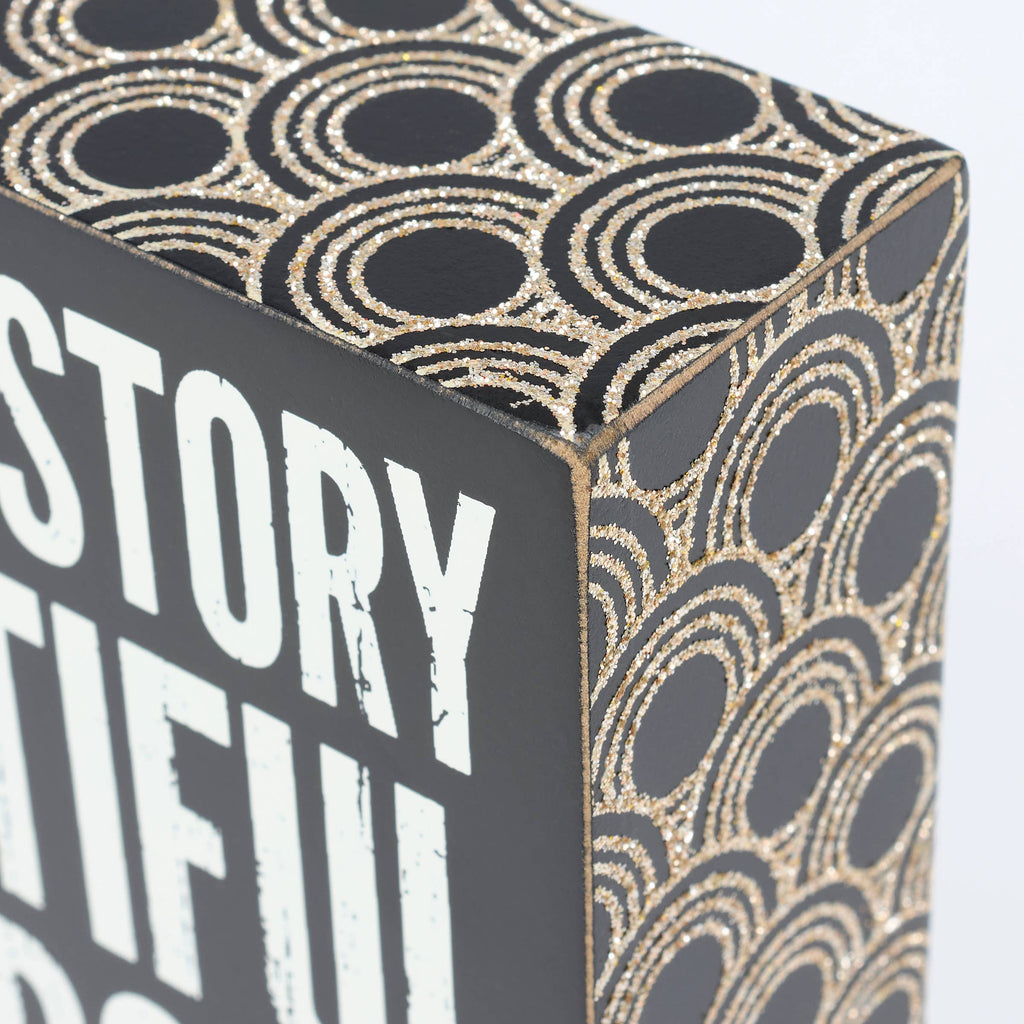 Love Story Box Sign