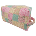 "Summer Garden" Designer Quilted Vanity and Travel Bag