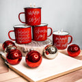 Christmas Scented Candles Soy, Unique Holiday Mug Candles lg