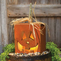 Jack O Lantern Light Box w/Black Cord and 7W Bulb
