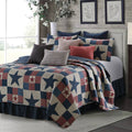 "Mountain Cabin Gray"  3-Piece Designer Quilt Set