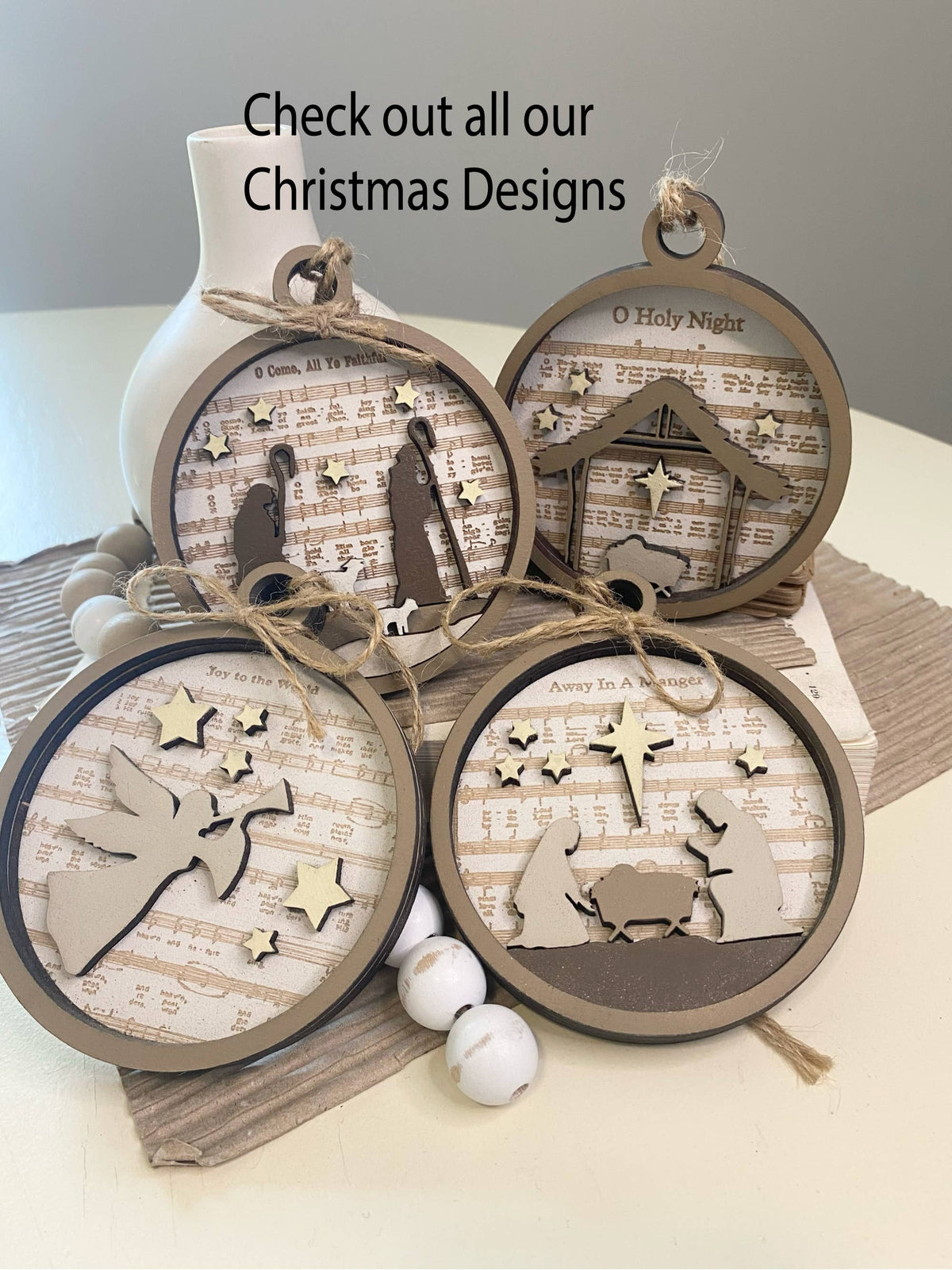 Blessed Assurance Ornament or Gift Tag
