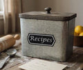 Recipes Box 6.75" x 6.5"