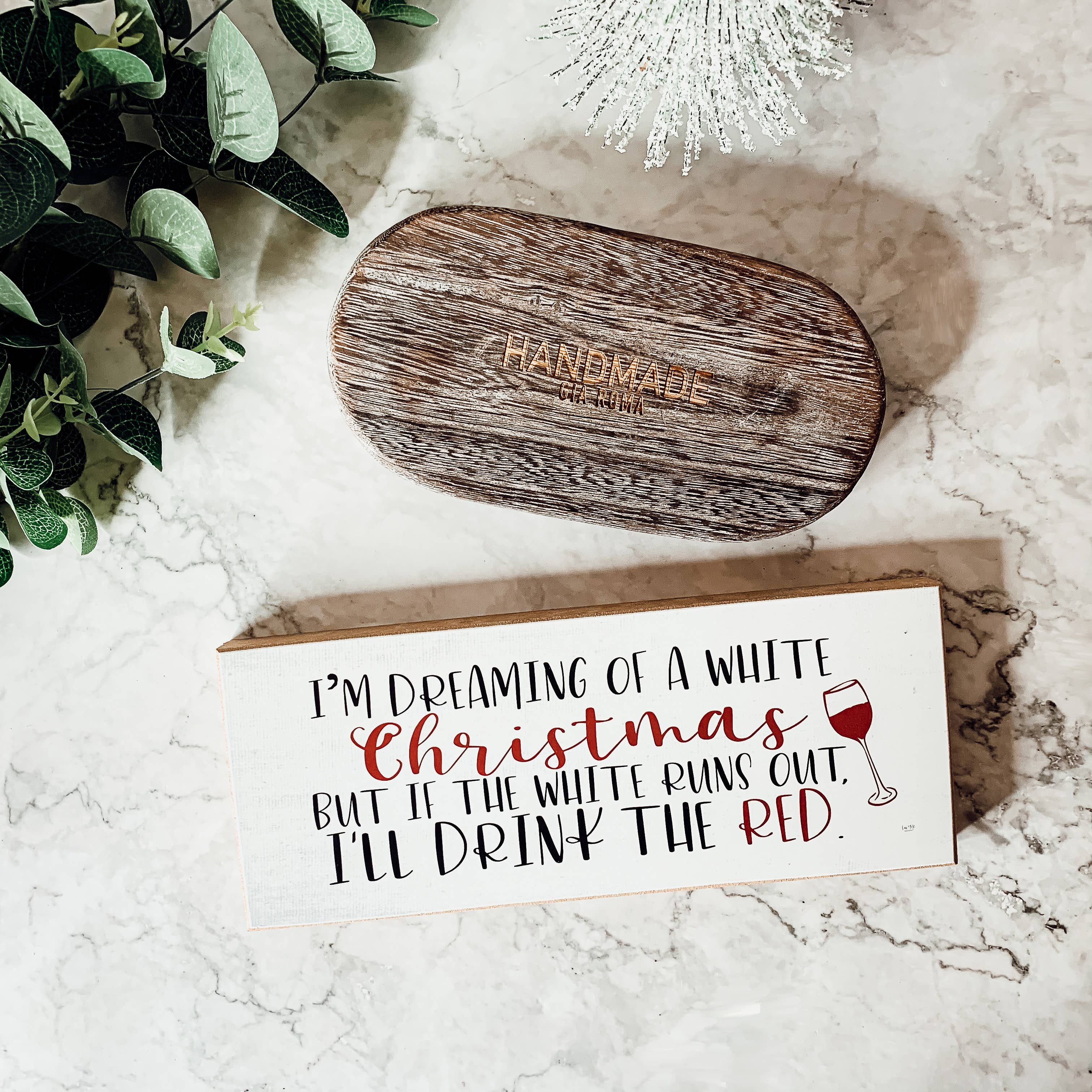 Christmas Home Signs, Wooden Christmas Decorations Modern