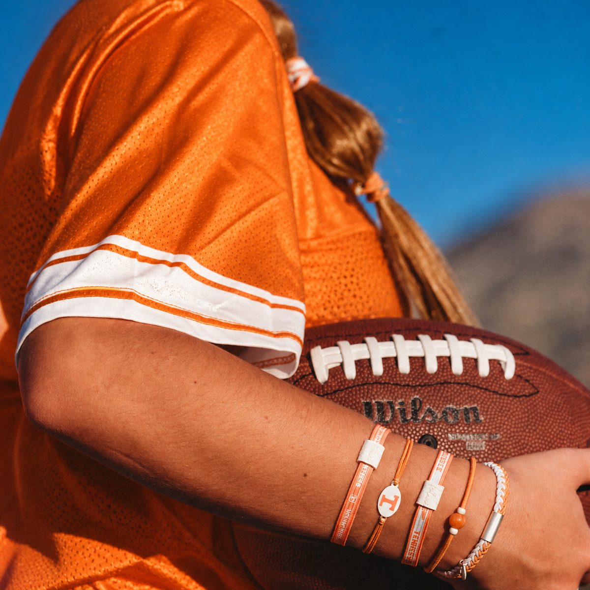 University of Tennessee Game Day Hair Tie Bracelets
