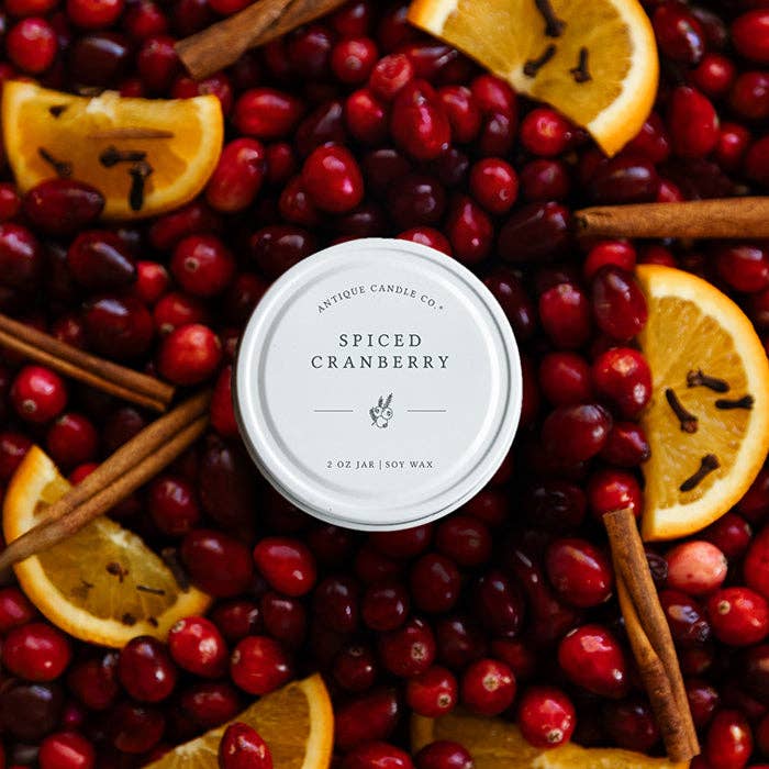 Spiced Cranberry - Soy Wax Mason Jar Candle