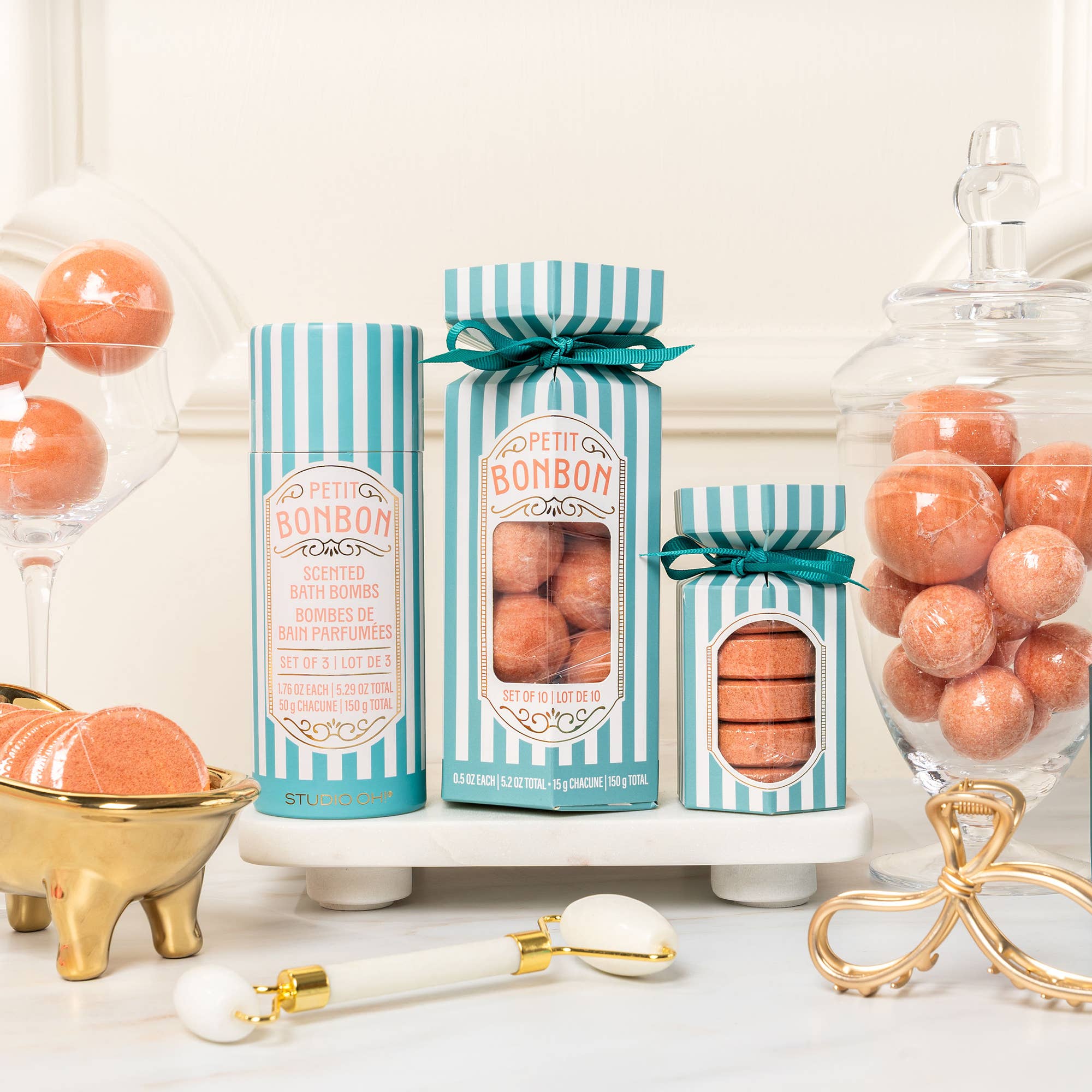 Petit Bonbon Tropical Teal Sugar Scrub