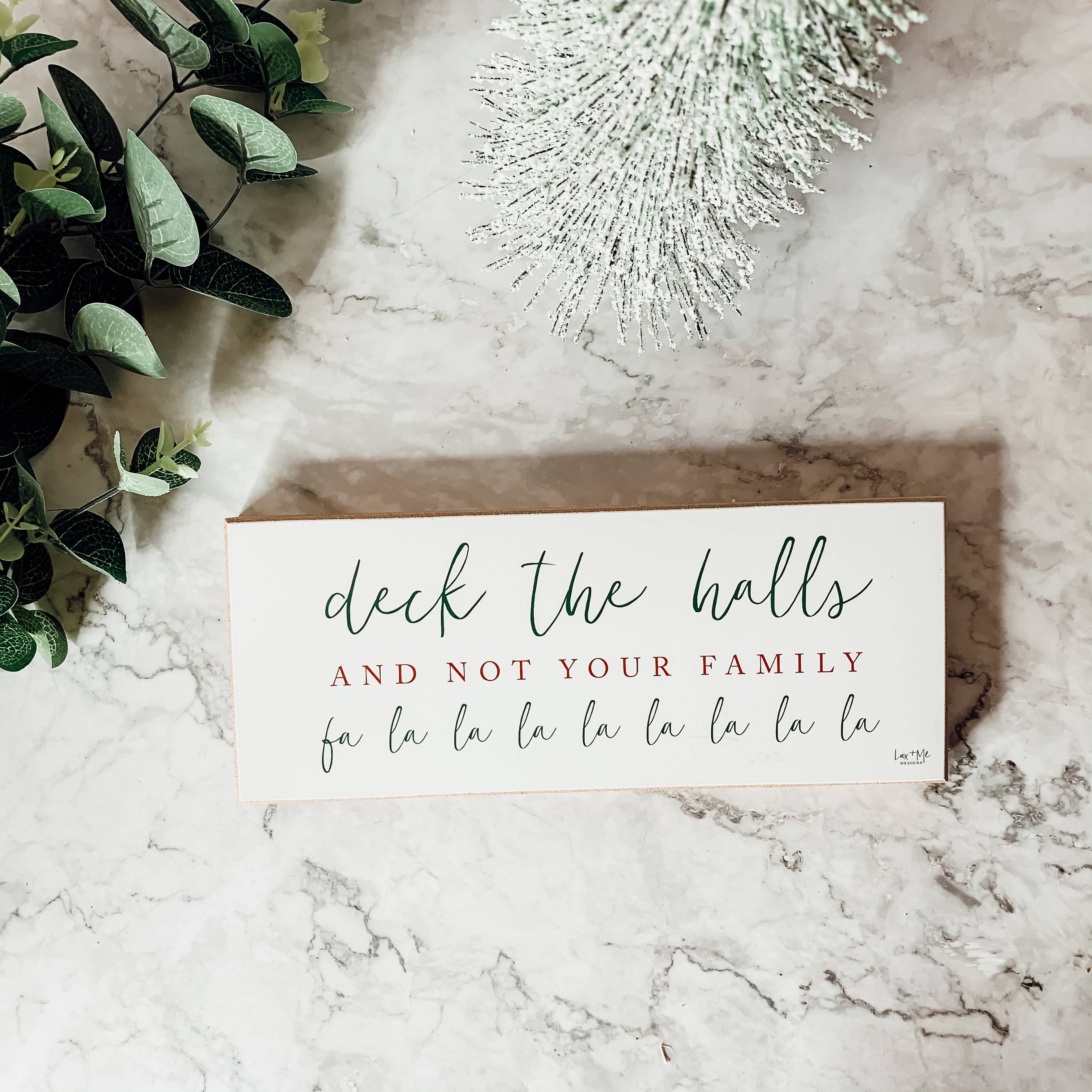 Christmas Home Signs, Wooden Christmas Decorations Modern