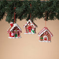 Christmas 3"H Clay Dough Holiday Gingerb