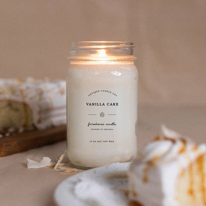 Vanilla Cake - Soy Wax Candle