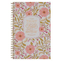 Notebook Spiral Floral Those Who Trust In The Lord Isa 40:31