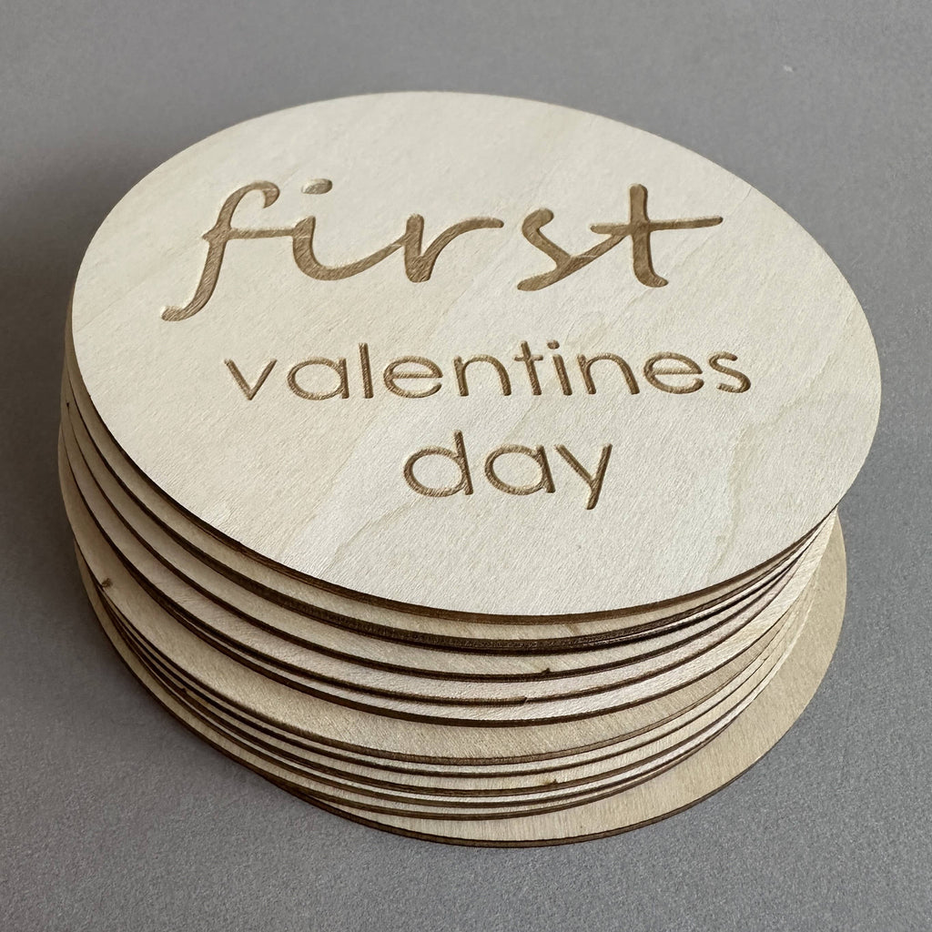 Baby Monthly Milestone Photo Prop Cards (24 milestones)