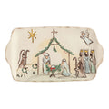 NATIVITY PLATTER {Mud Pie}