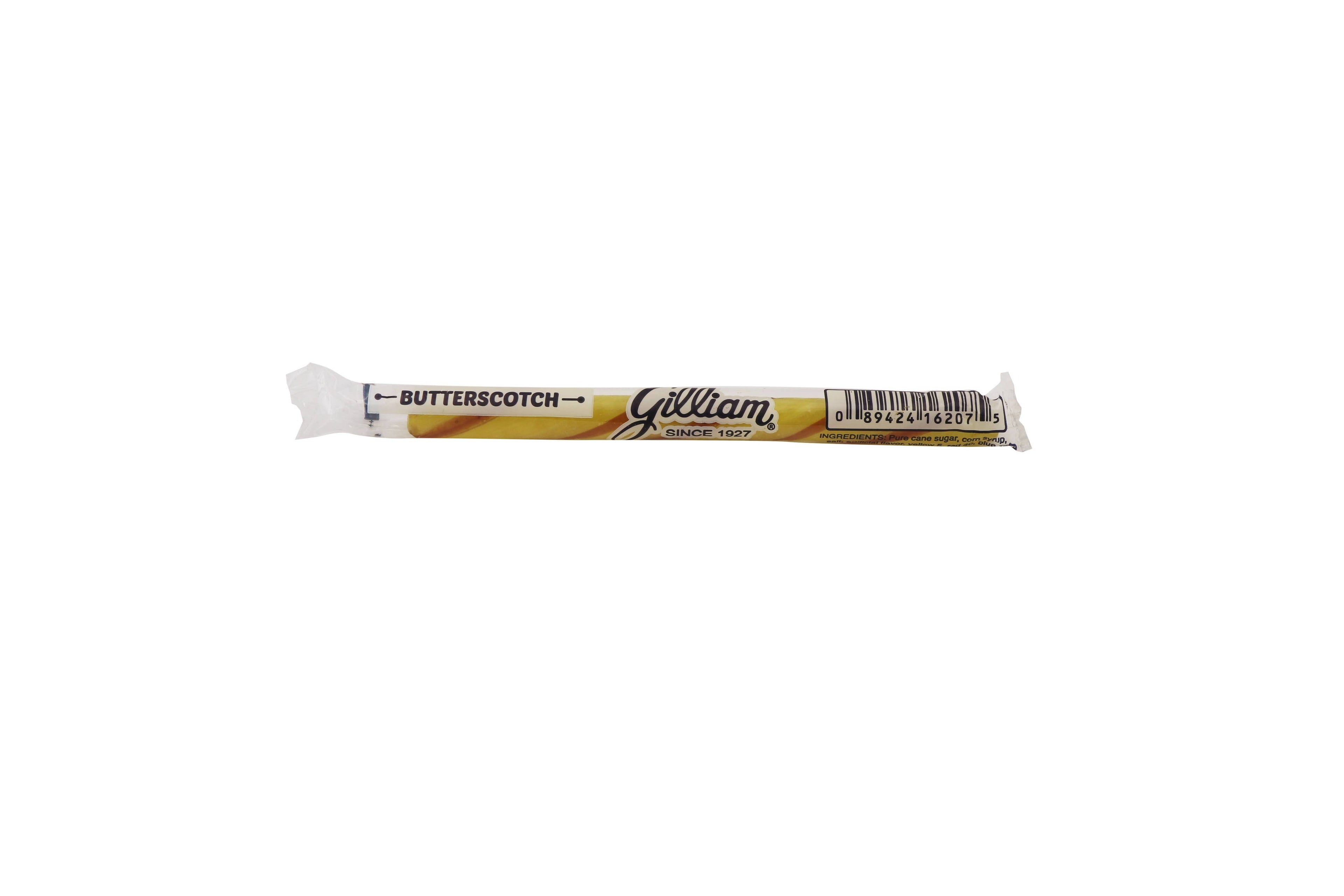 Gilliam Old Fashion Candy Sticks, Butterscotch, 80ct Box