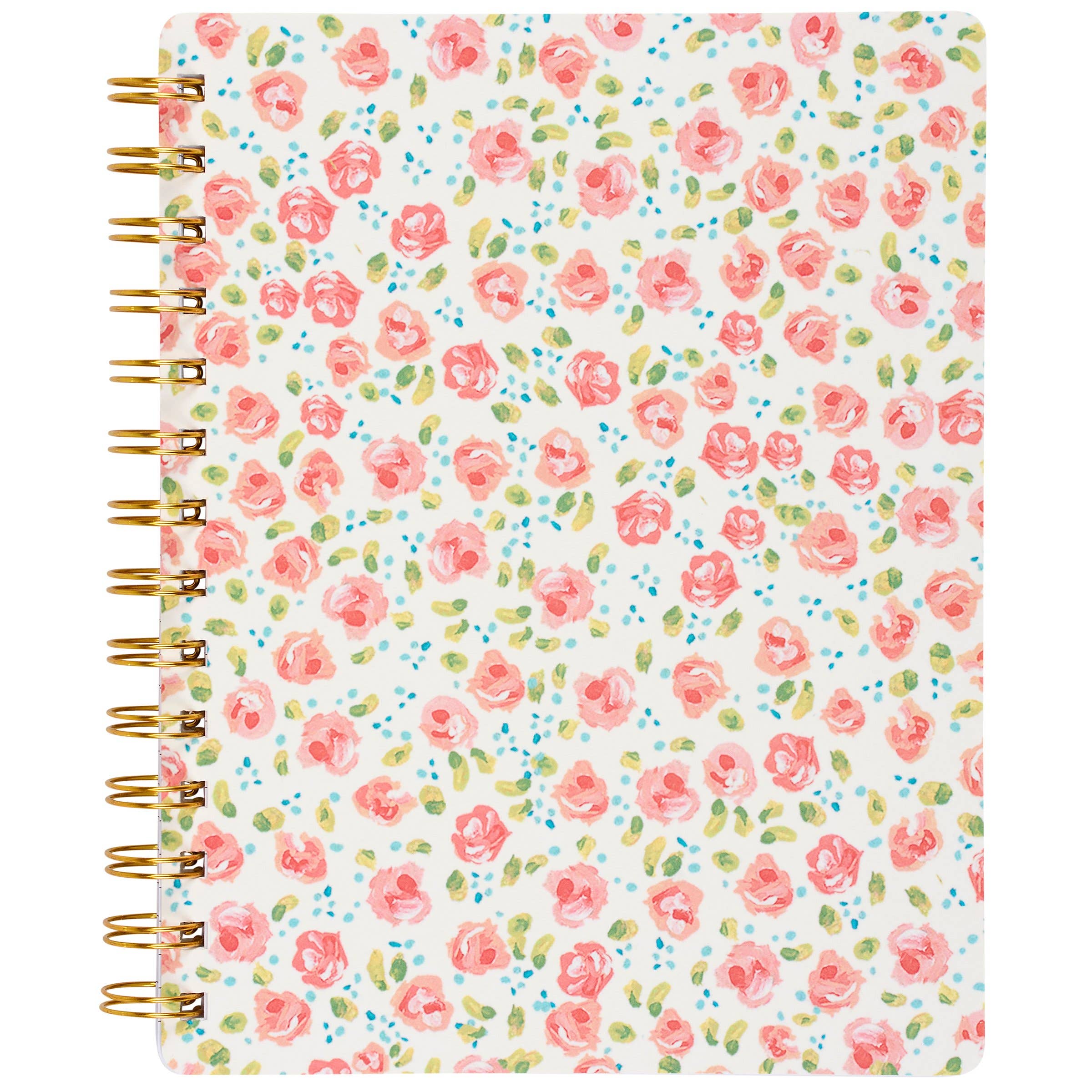 Pink Rose Spiral Notebook
