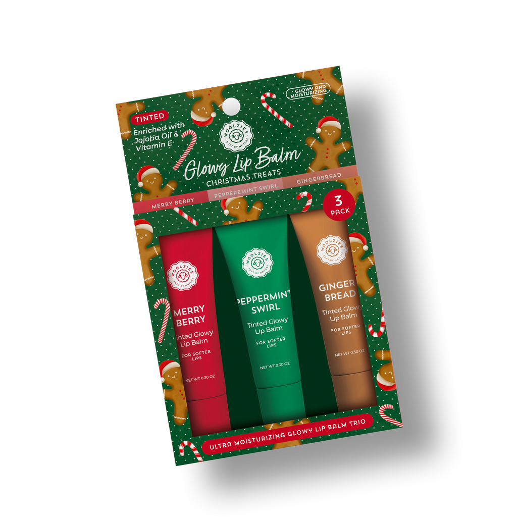 Christmas Treats Glowy Lip Balm  Trio