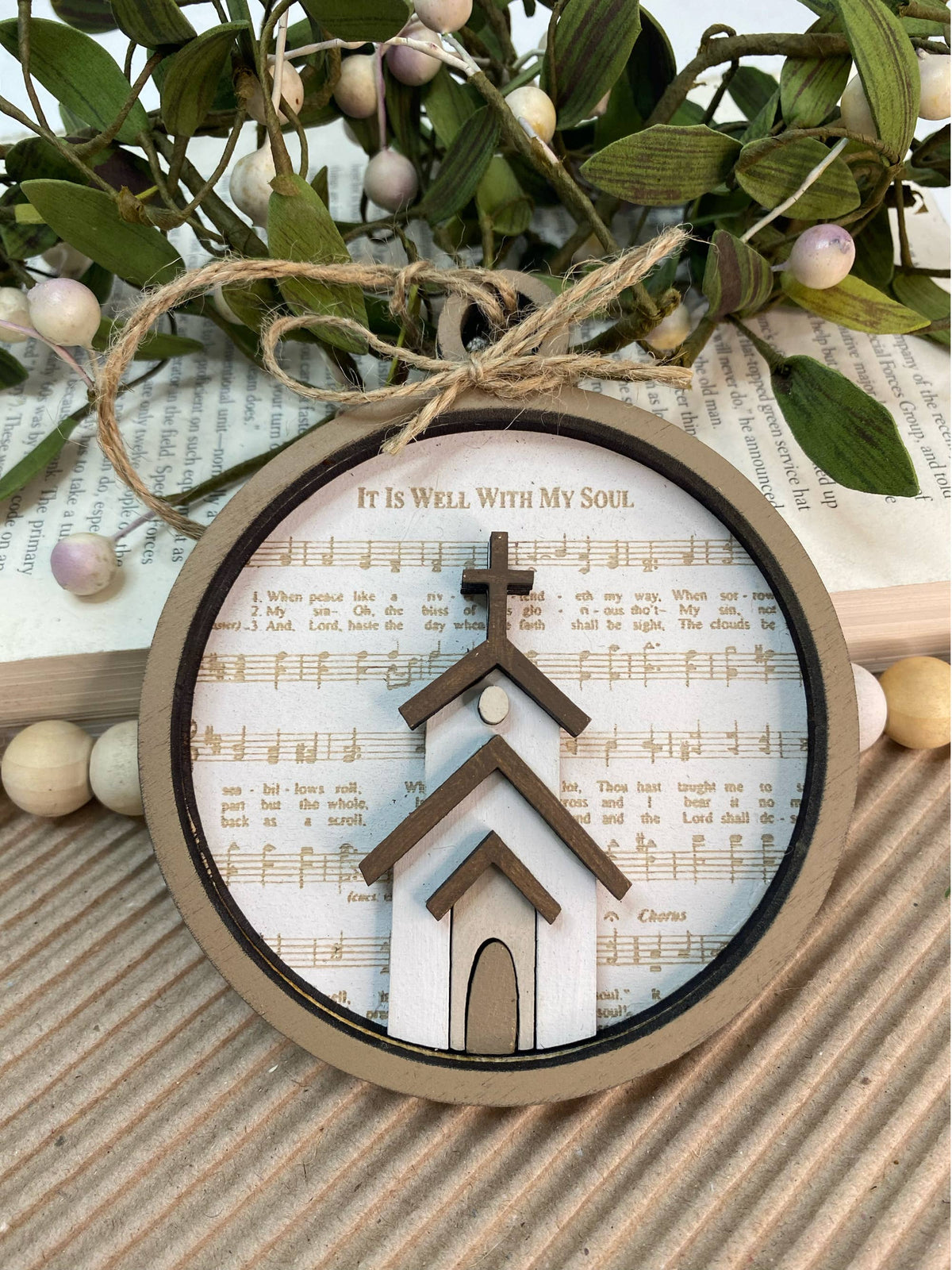 It is Well Ornament or Gift Tag