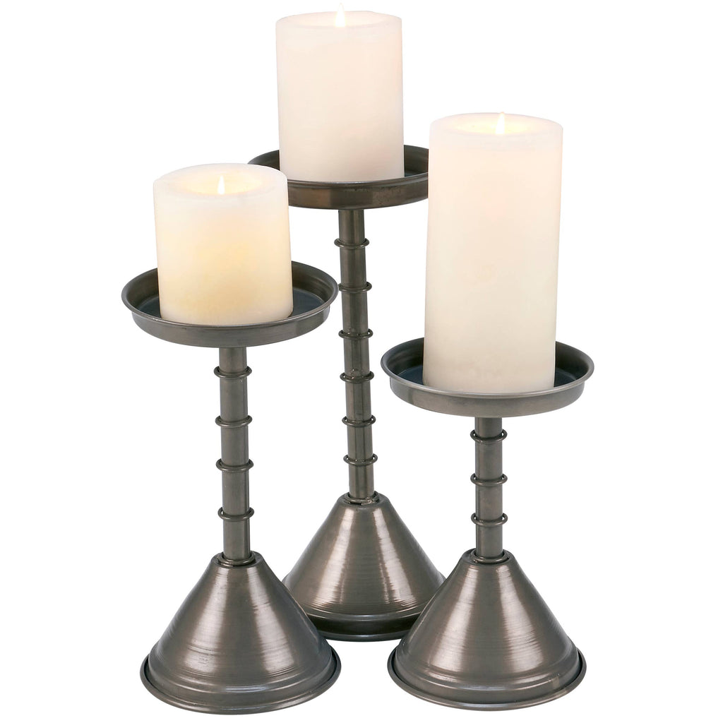 Funnels Candle Holder Set