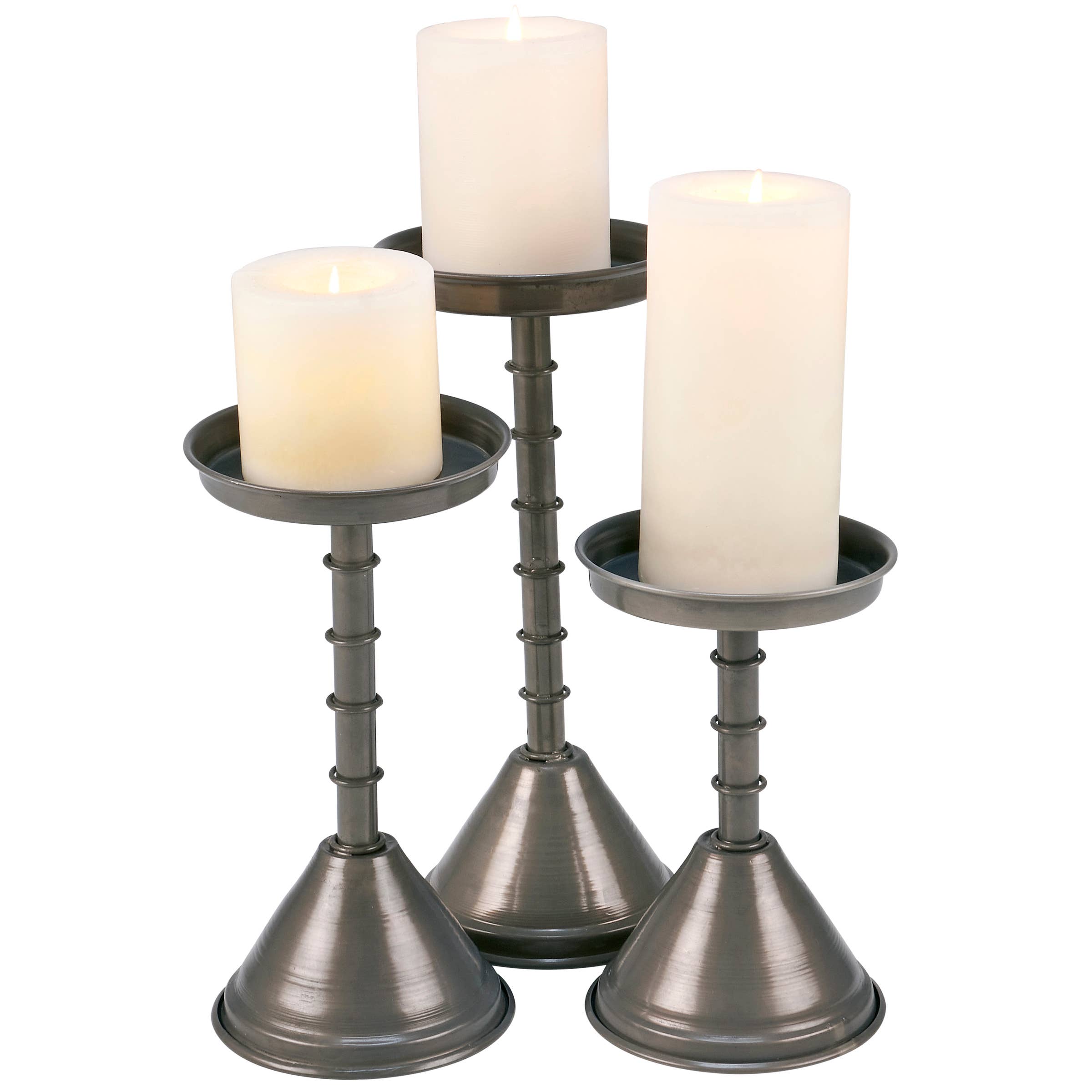 Funnels Candle Holder Set