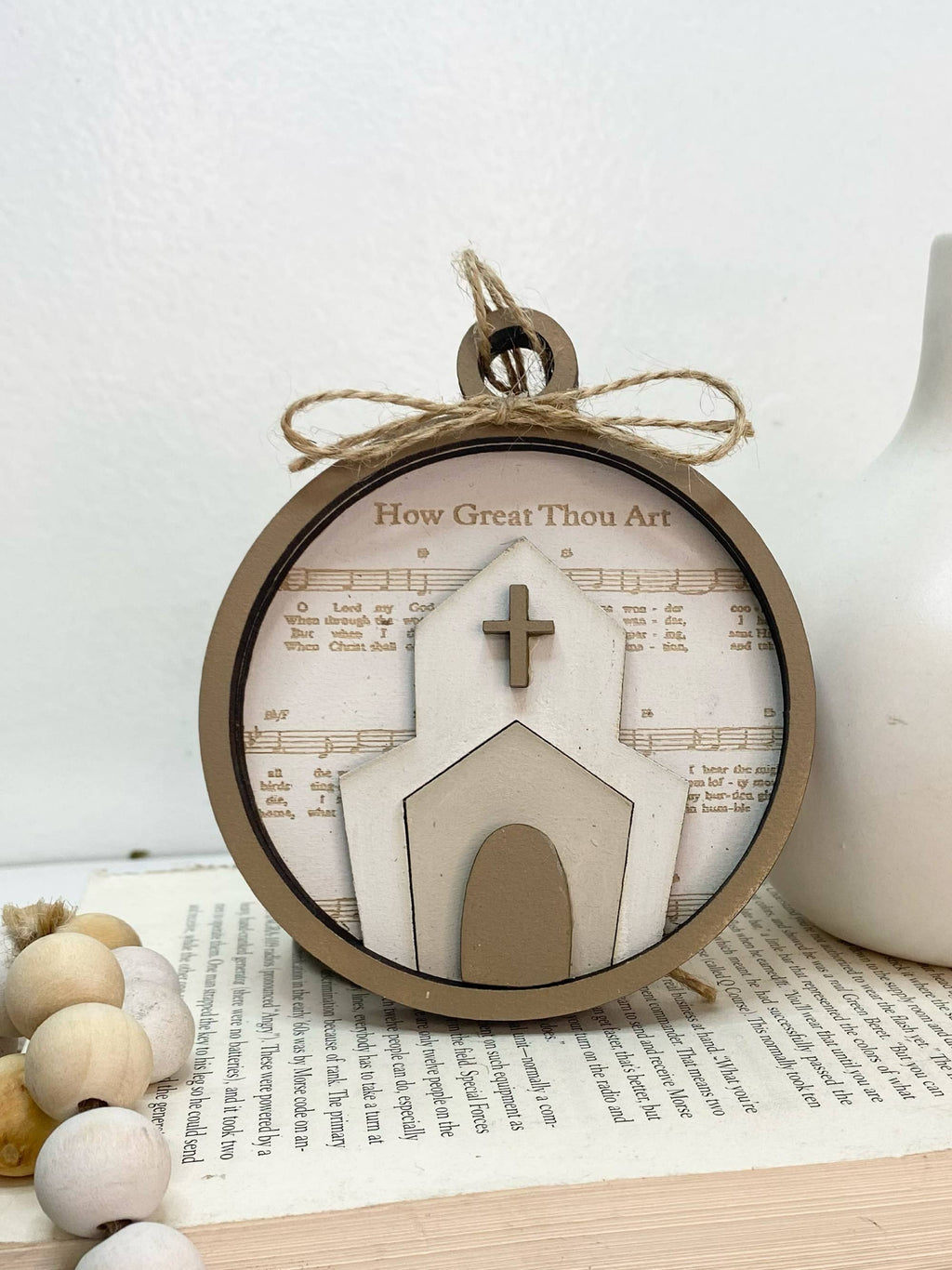 How Great Thou Art Ornament or Gift Tag