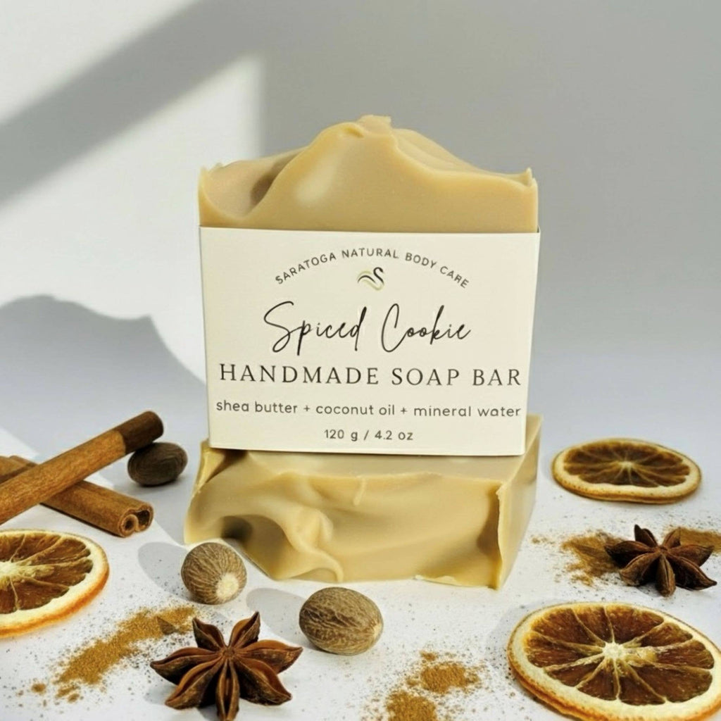Spiced Cookie Handmade Soap Bar VEGAN WINTER SEASONAL