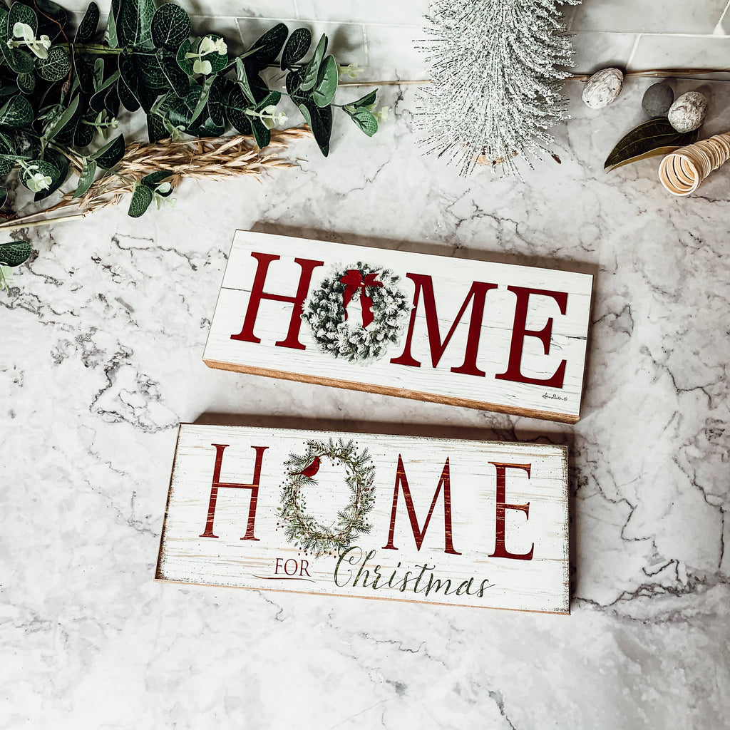 Christmas Home Signs, Wooden Christmas Decorations Modern